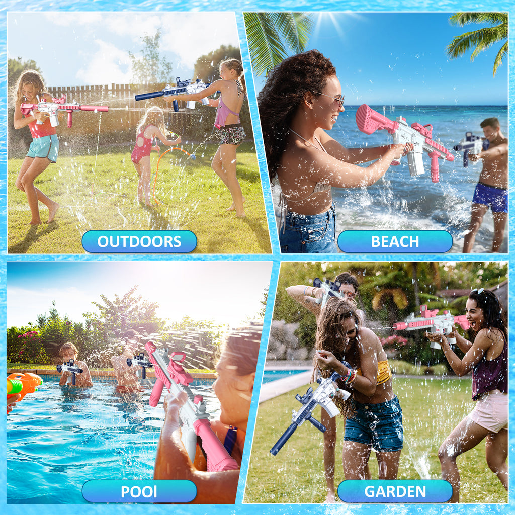 Pistola de Agua Automática de Alta Potencia