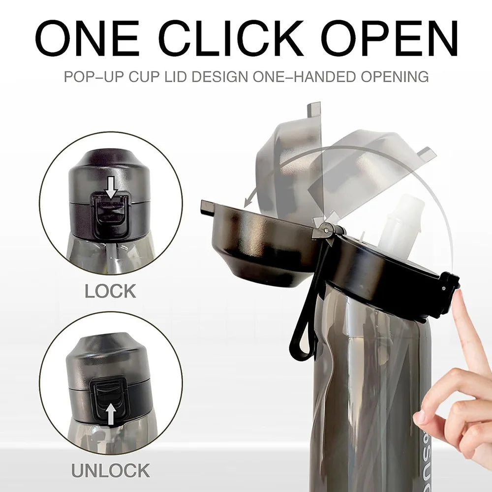 Botella de agua aromatizada de 650 ml