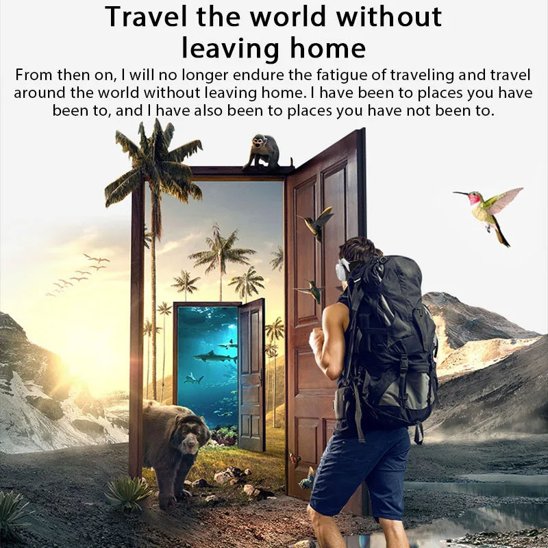 Lentes de Realidad Virtual Futurista