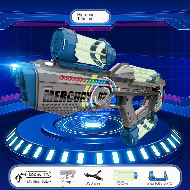 Pistola de Agua Automática con luz LED